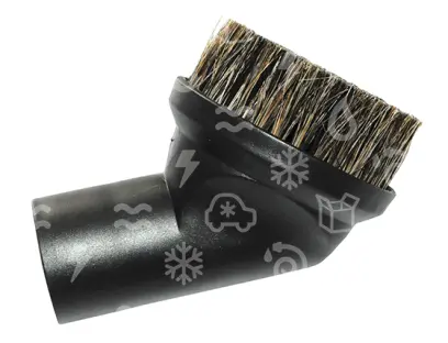 hubice kulatá UNI, d = 32 mm, přírodní kartáč, průměr kartáče 70 mm